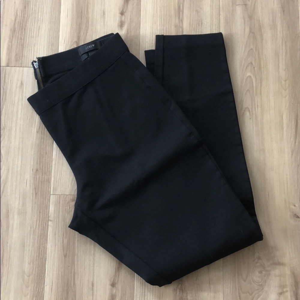 J Crew Pixie Pant, Black, 8 Petite